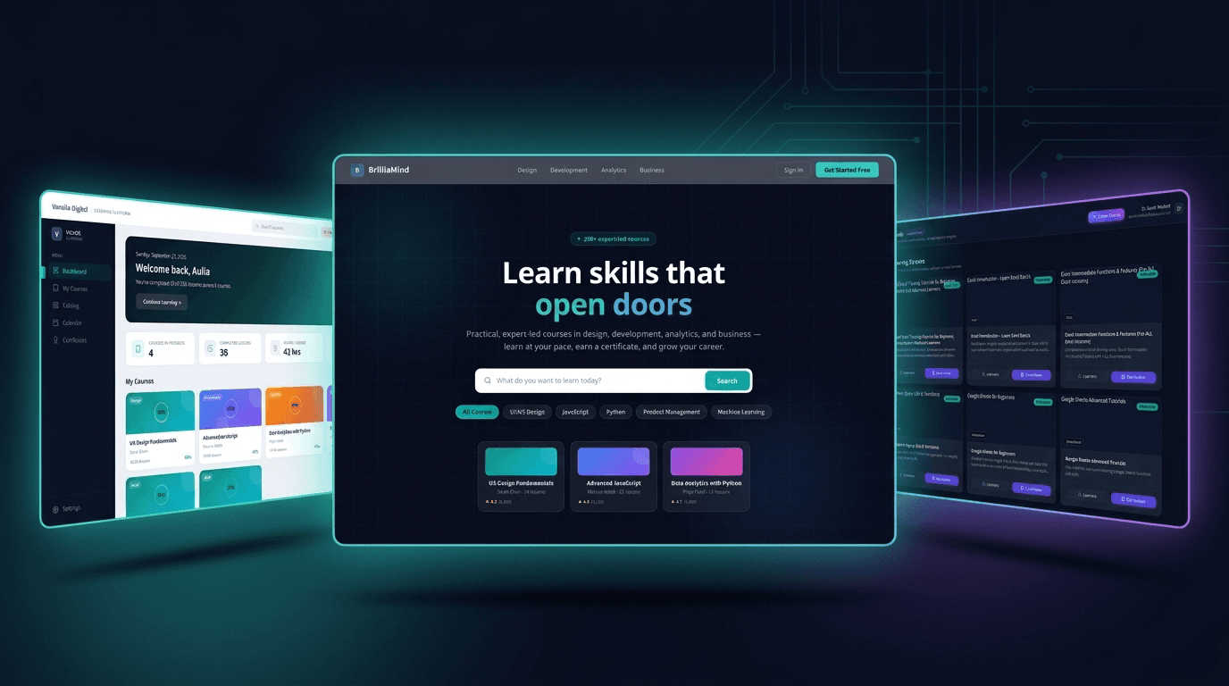 Vanaila LMS Multi-Interface Showcase